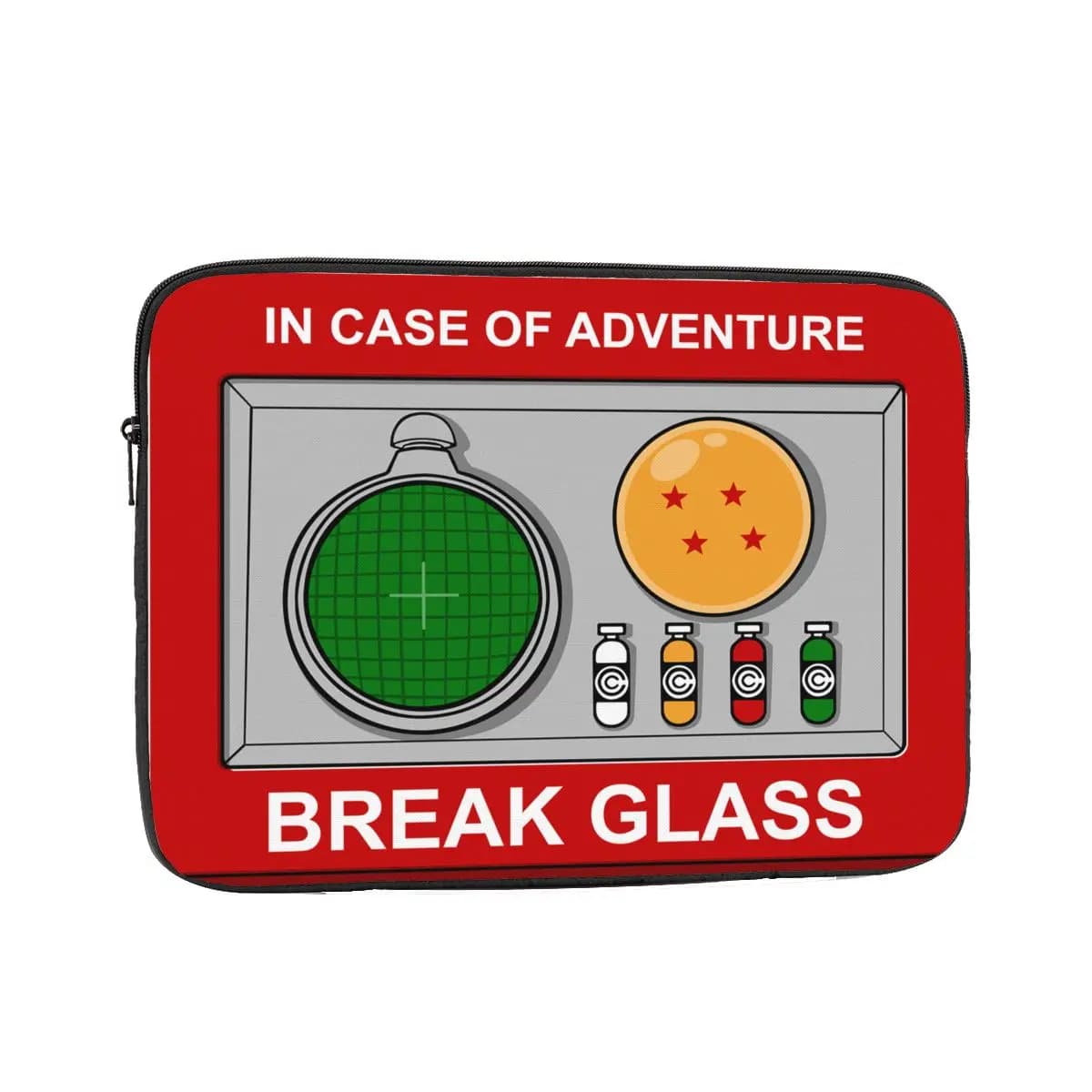 Custodia per laptop DBZ In Case Of Adventure da 12, 13, 15, 17 pollici per MacBook Air Pro, borsa protettiva antiurto per notebook