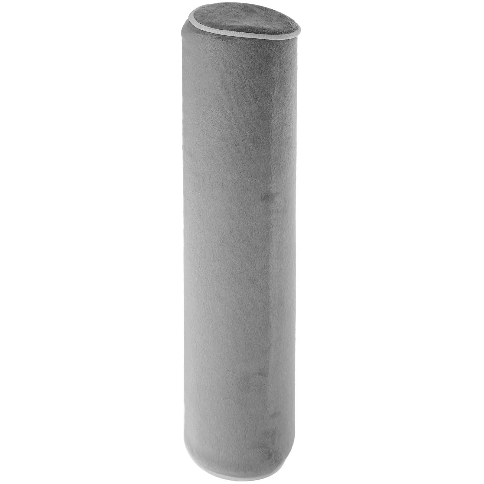 Cuscino Cervicale in Memory Foam, Rotondo a Cilindro, Ergonomico per Supporto Collo e Lombare, Comodo per Viaggi, Ufficio e Casa