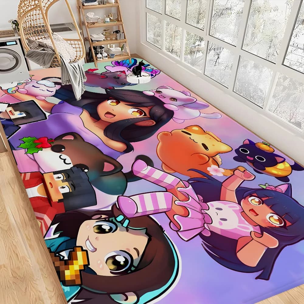 Carino Aphmau con ali zerbino stile nordico zerbino per la casa tappetini per bagno-water tappetini per camera da letto