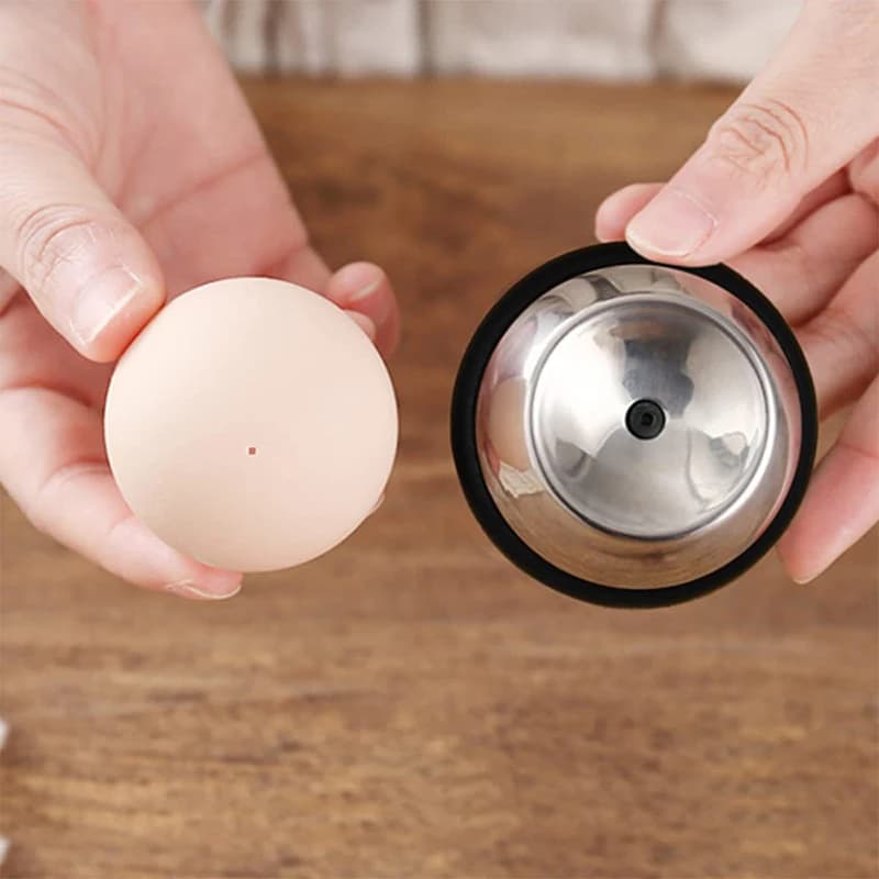 1PCS Kitchen Egg Piercer Stainless Steel Egg Separator Piercing Tools Steel Needle Egg Punch For Home Kitchen Egg Gadgets