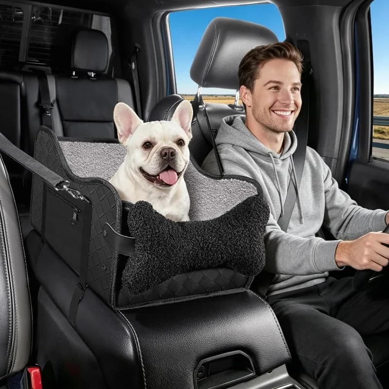 Dog Car Seat Cover Foldable Hammock Pet Car Seat Pet Harness Cat Bag Basket Stable Foldable Travel Pet Dog Cat Safety Car Seat