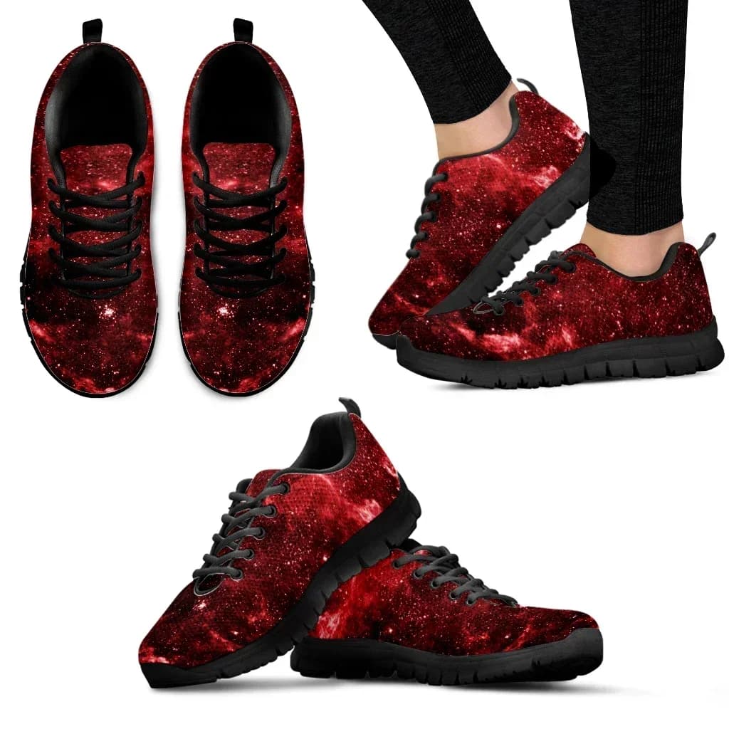 Scarpe basse Red Galaxy Universe da donna, estive, traspiranti, comode, sneakers, scarpe da studente con cartoni animati, Zapator De Mujer