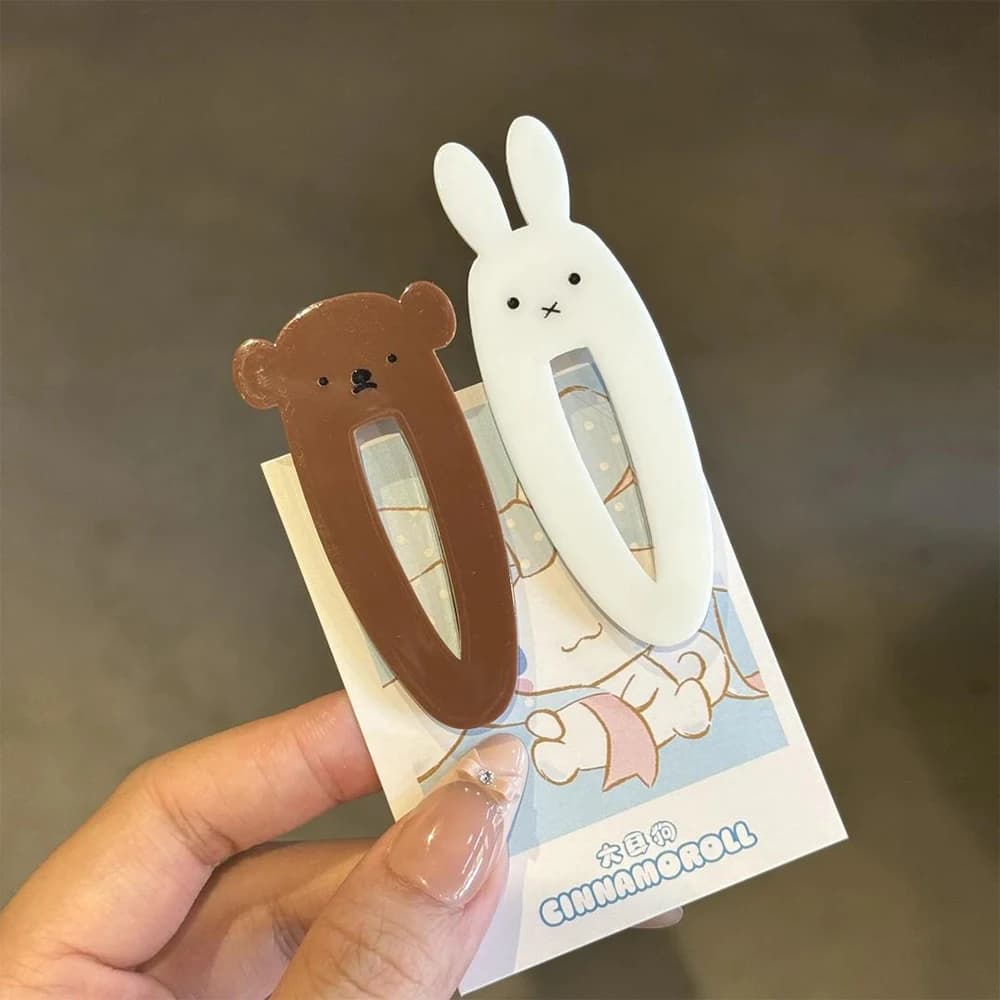 Kawaii Miffy Boris Fermaglio per capelli Frangia Clip Stile dolce Y2k Ragazza Studente Copricapo Giocattoli e regali per ragazze