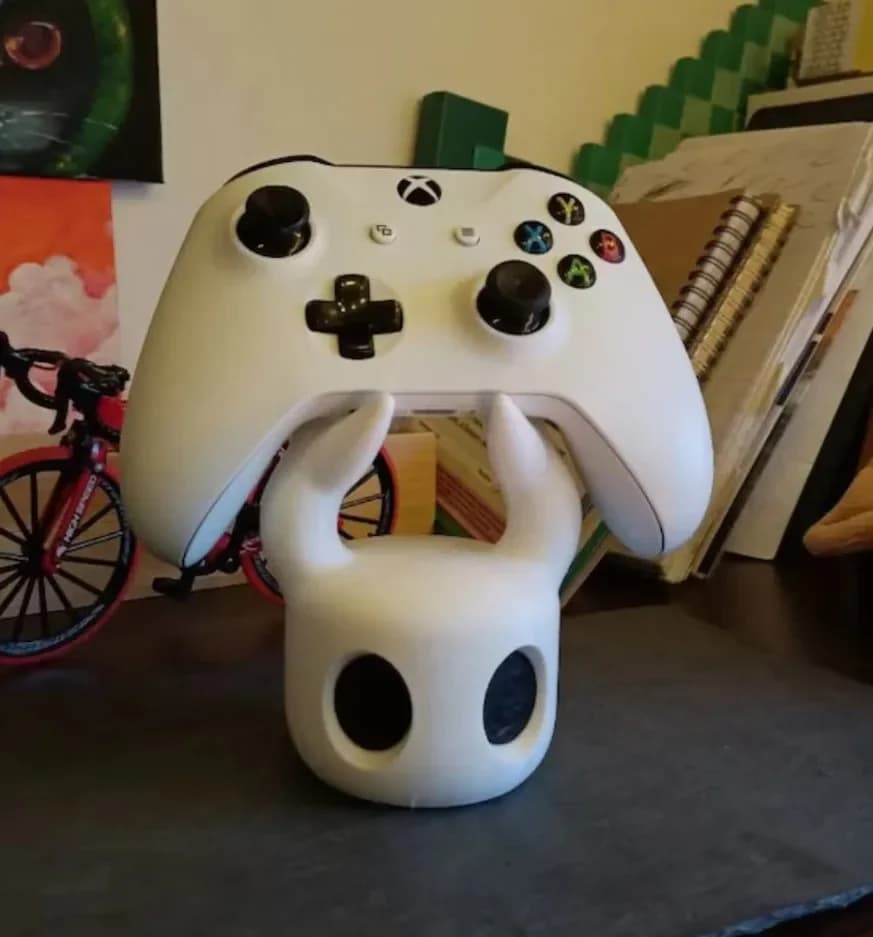 Supporto per controller di gioco stampato in 3D PS4/PS5/Switch Hollow Knight Theme Cool Desktop Display Accessori da gioco