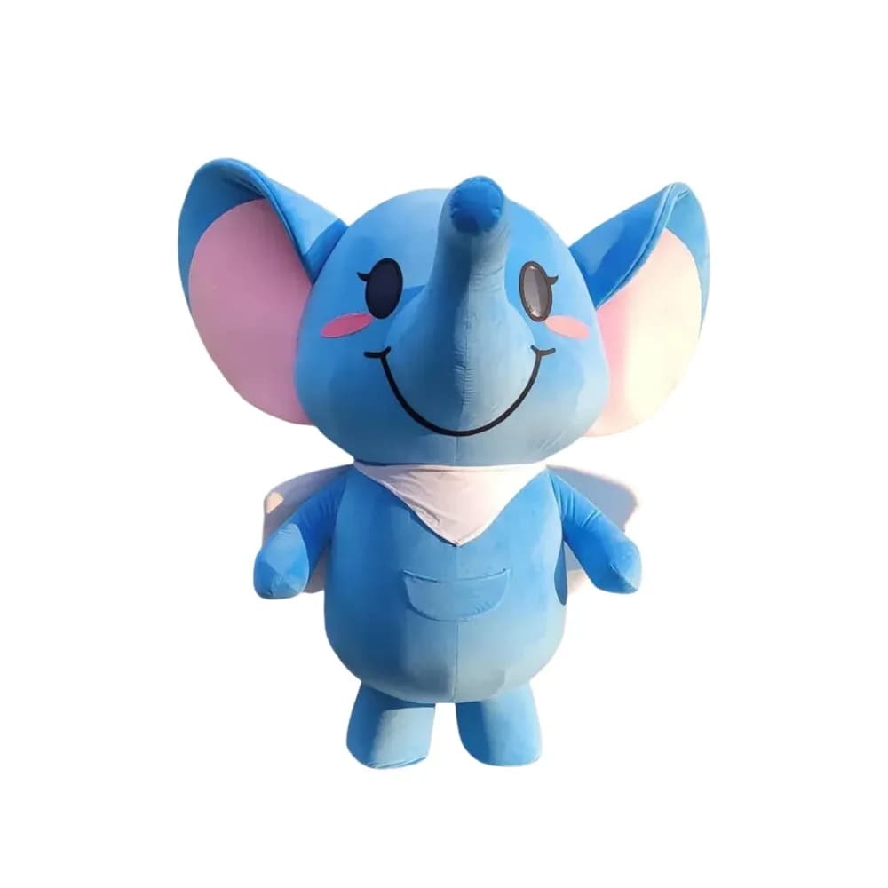 Inflatable Giant Flying Elephant Mascot Costume Adult Halloween Event Suit No Battery No Charger