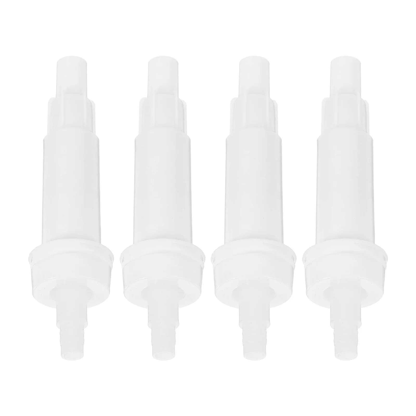 Pompa per dispenser di sapone da 4 pezzi di ricambio universale durevole per pressa per sapone liquido per parti di bottiglie di lozione da cucina e bagno