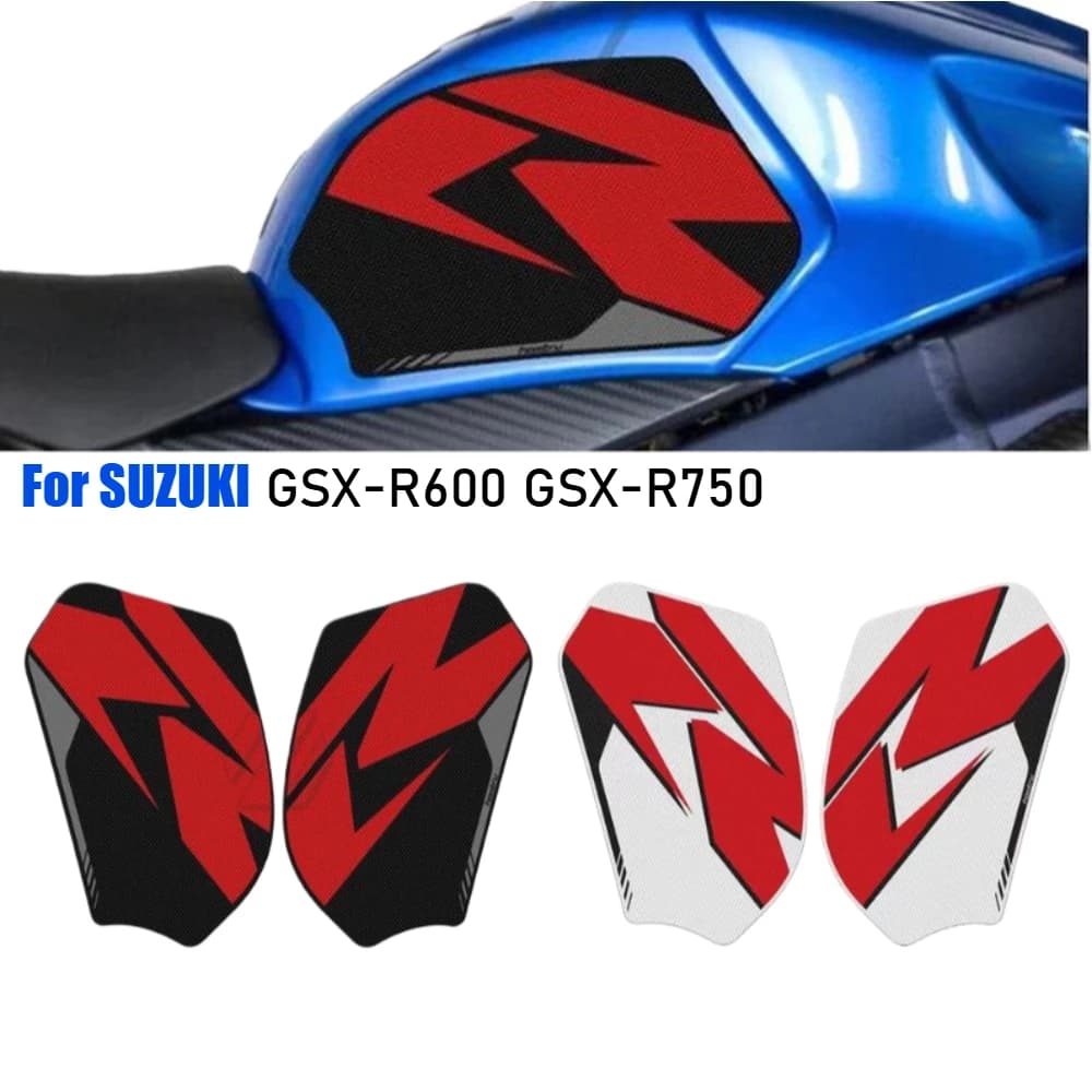Adesivo per SUZUKI GSXR600 GSXR750 GSX-R 600 750 2011-2016 Moto Lato Rilievo del Carro Armato di Protezione Ginocchio Grip Accessori antiscivolo