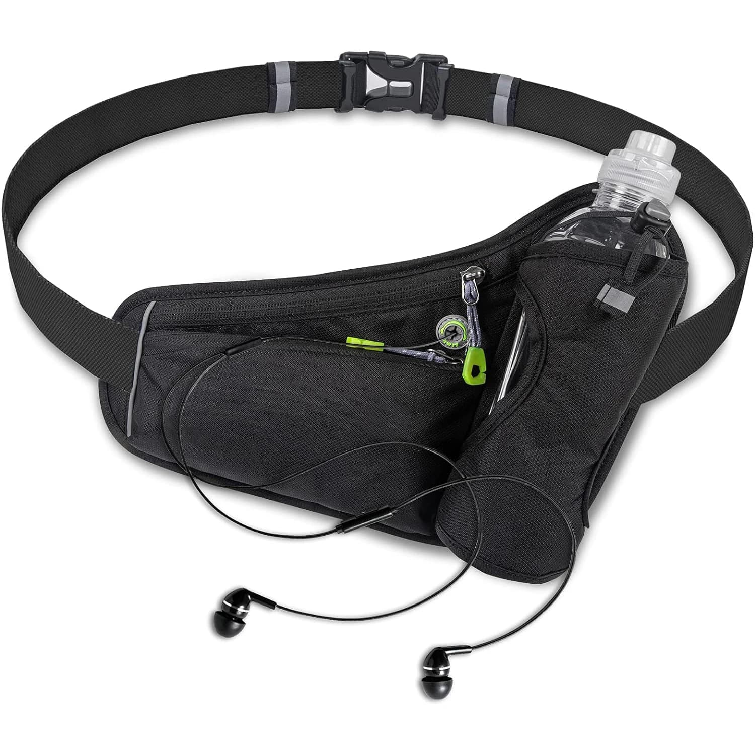 Fanny Pack Waterproof Hydration Belt Adjustable Bottle Holder Running Hiking Walking Cycling Jogging Travel