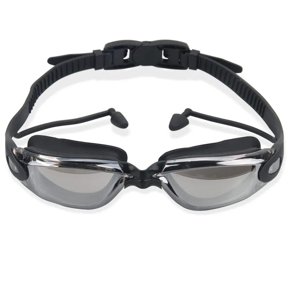 Professional Electrolytic Swimwear Single-piece Ear Caps Hd Waterproof Swimming Glasses And Anti-Small Against Infiltration