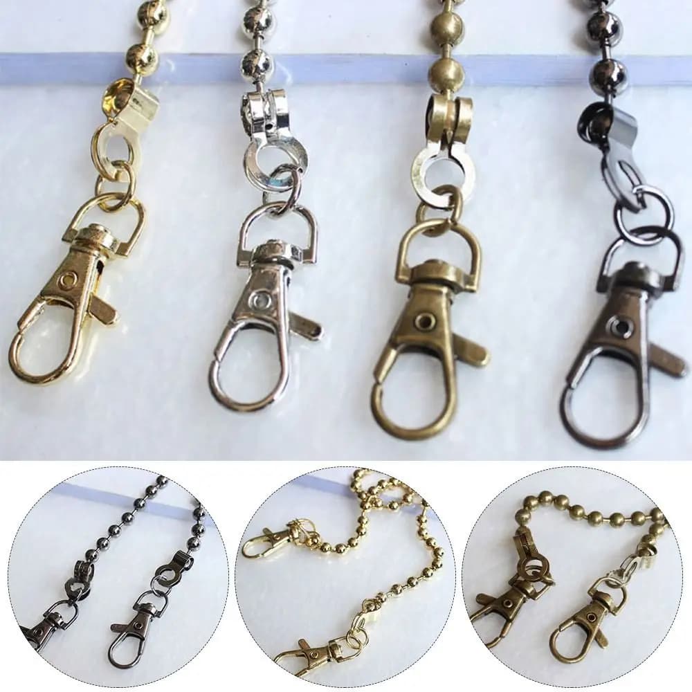 DIY Bag Accessories 120cm Bag Chains Replacement Metal Alloy Shoulder Bag Straps Purse Chain Belt