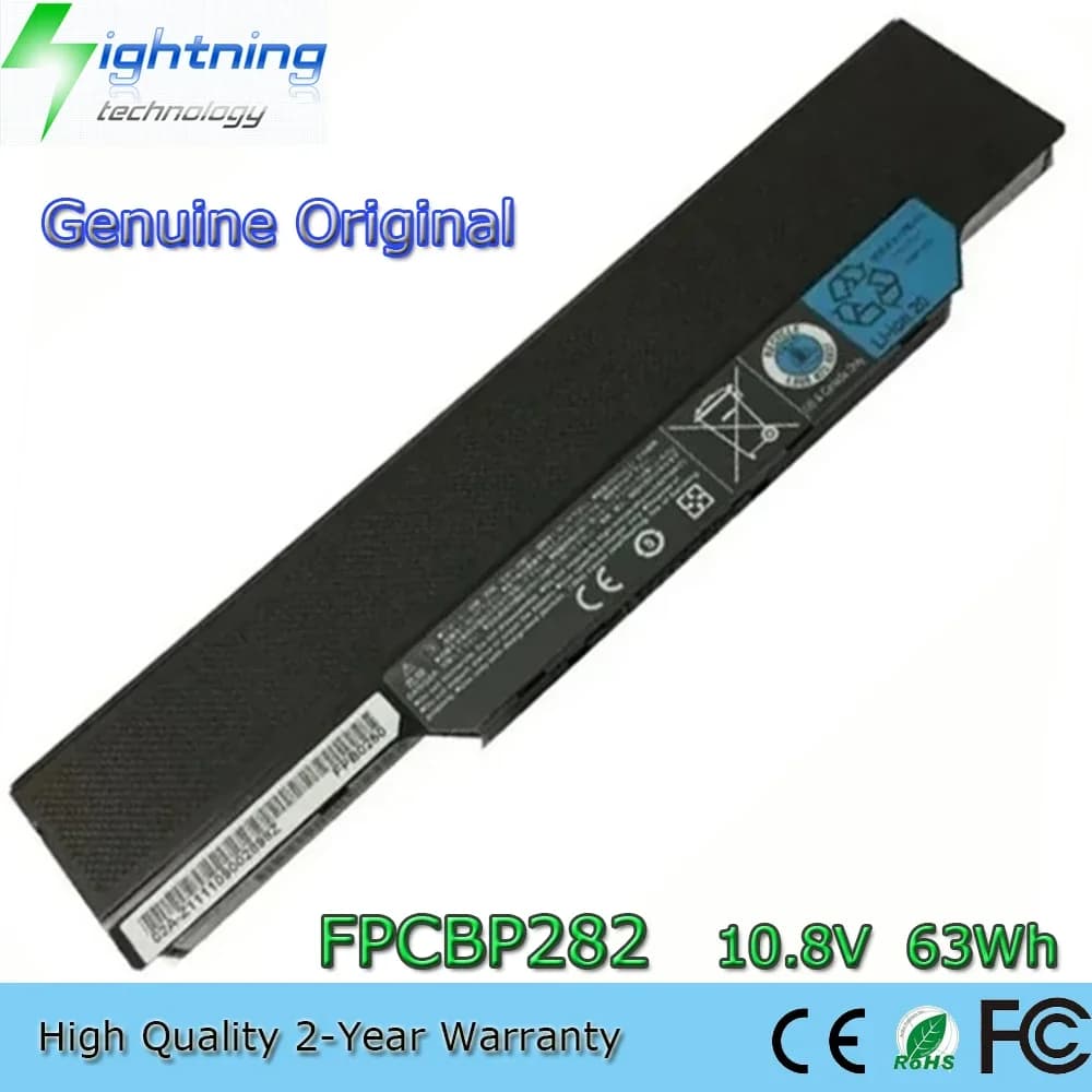 Nuova batteria originale per laptop FPCBP282 10.8V 5800mAh per Fujitsu Celsius H720 H730 Lifebook S752 E752 P772 E751 E752 ecc.