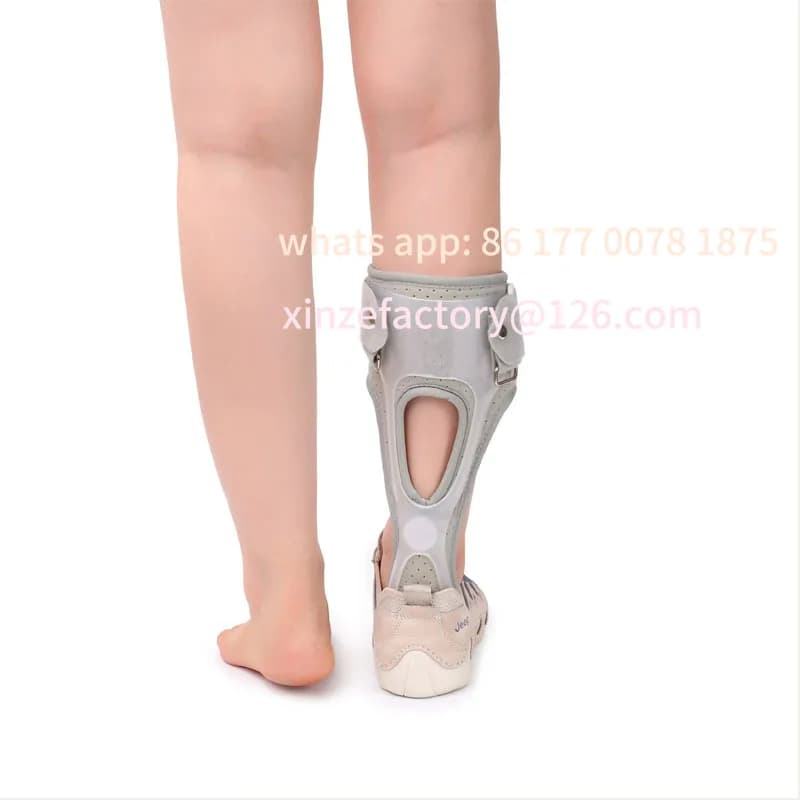 Ortesi Caviglia-Piede Personalizzabile (1 Paio) per Piede Cadente, Supporto per Camminare con Scarpa per Uomo/Donna