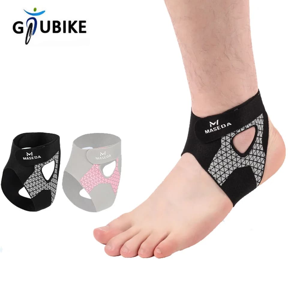 GTUBIKE 1PCS Tutore per caviglia Compressione del cinturino bidirezionale Stabilizza i tendini Il movimento Tutore per il fissaggio della caviglia Previene gli distorsioni alla caviglia