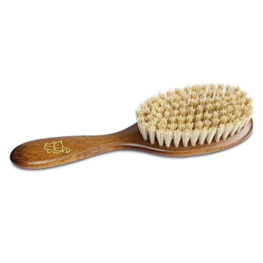 Setole per capelli di gatto Brh Deshedding Tool Forniture per toelettatura di animali domestici per capelli pelosi pelosi e sciolti in tutte le razze Manico in legno per Co spesso