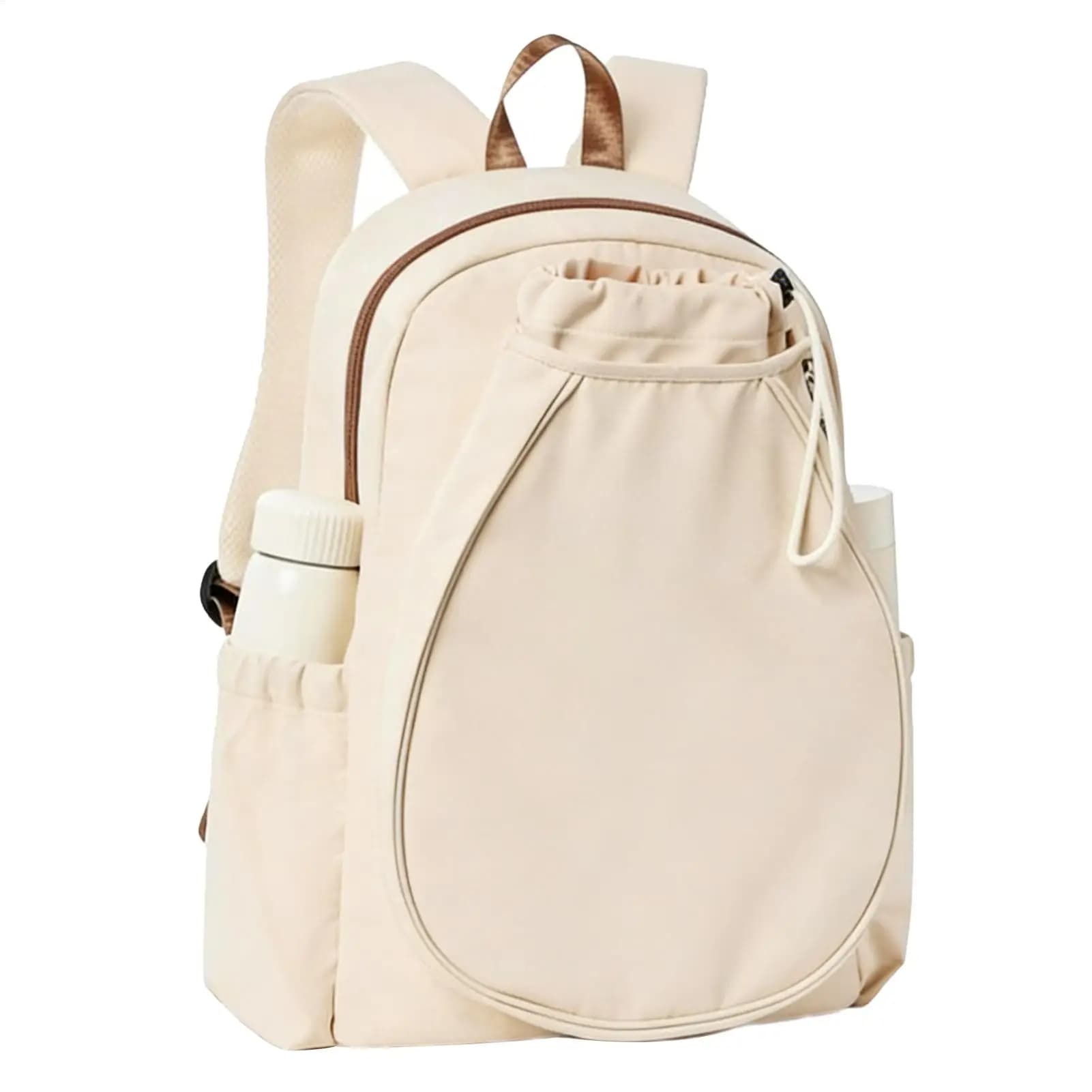 Zaino per pickleball con spazio per 2 racchette, borsa da allenamento con scomparto per scarpe e tasca impermeabile, zaino sportivo per l'allenamento