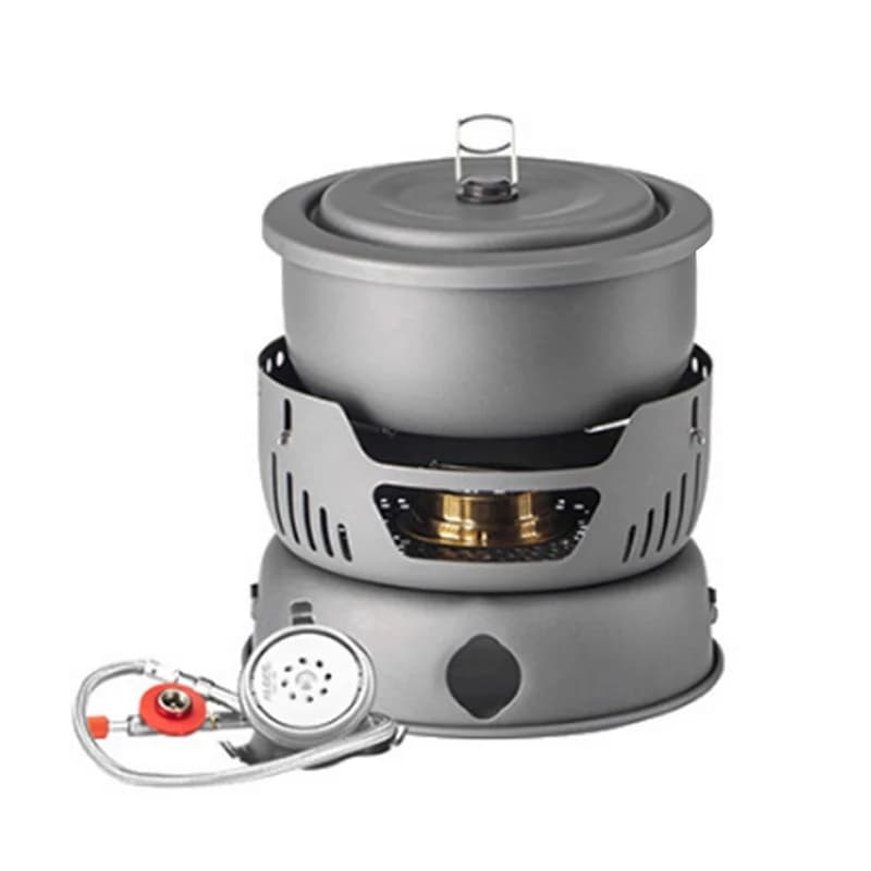 Set da Cucina Portatile per Campeggio, Fornello da Esterno per Escursionismo, Picnic e Barbecue