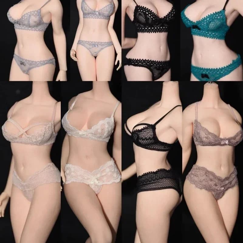 1/6 Bilancia Soldato Femminile Biancheria Intima Reggiseno Mutande Set Vestiti Personalizzati Modello per 12 pollici TBL Action Figure Corpo Bambola Giocattoli