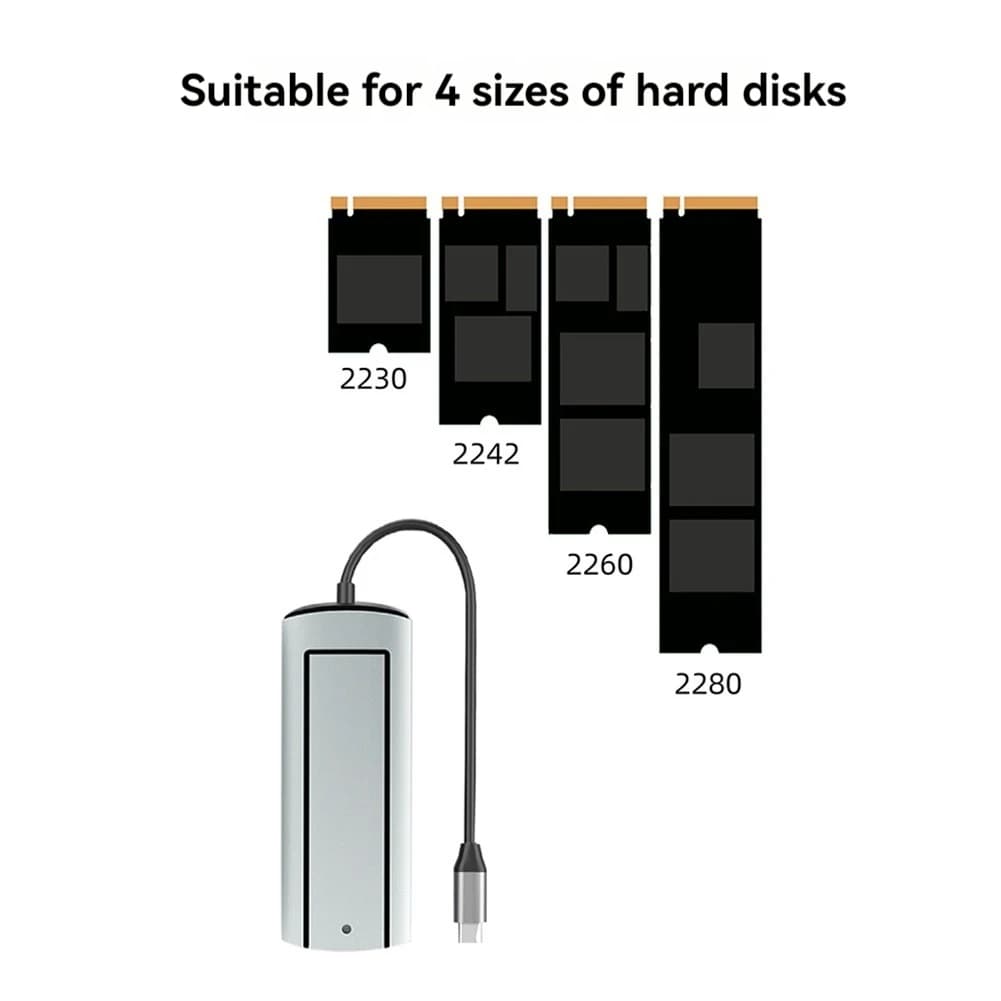 Docking station Classic-6 in 1 PD, USB 3.0X3, compatibile e SSD SLOT Caricatore rapido per computer portatile