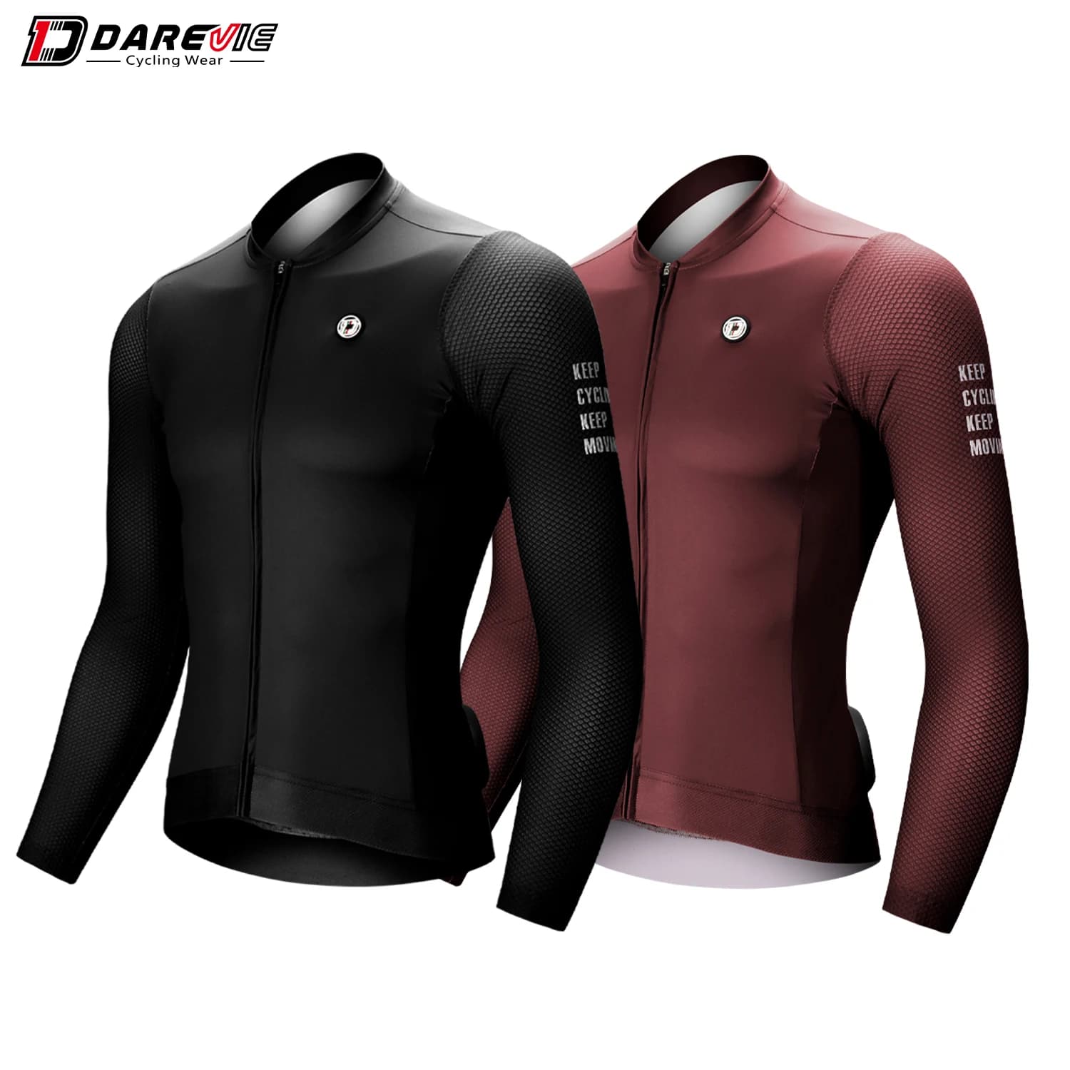 Maglia da ciclismo uomo DAREVIE 2024 estate traspirante manica lunga abbigliamento da ciclismo da uomo MTB Road Anti-UV camicia da ciclismo da uomo