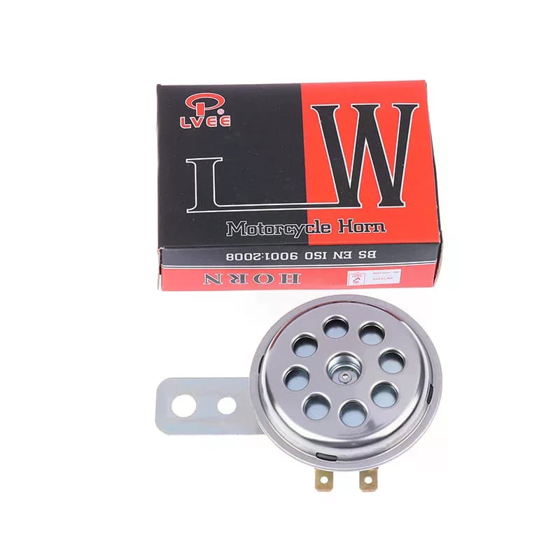 Clacson Elettrico Universale Impermeabile per Moto LVEE Serie DL70 6V/12V 105db Suono Potente per Moto e Scooter