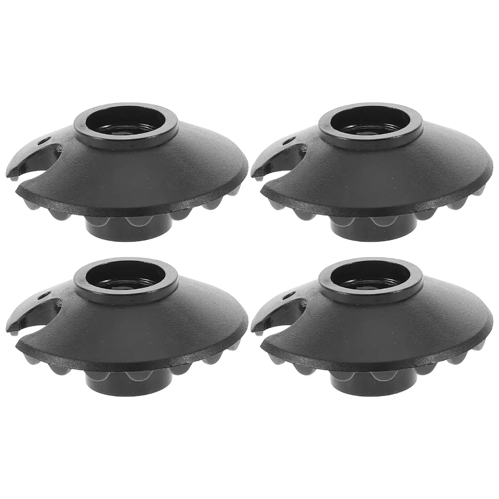 4Pcs Mud Baskets for Trekking Poles Hiking Sticks Walking Canes Crutches Replacement Accessories All-Terrain Stability Support