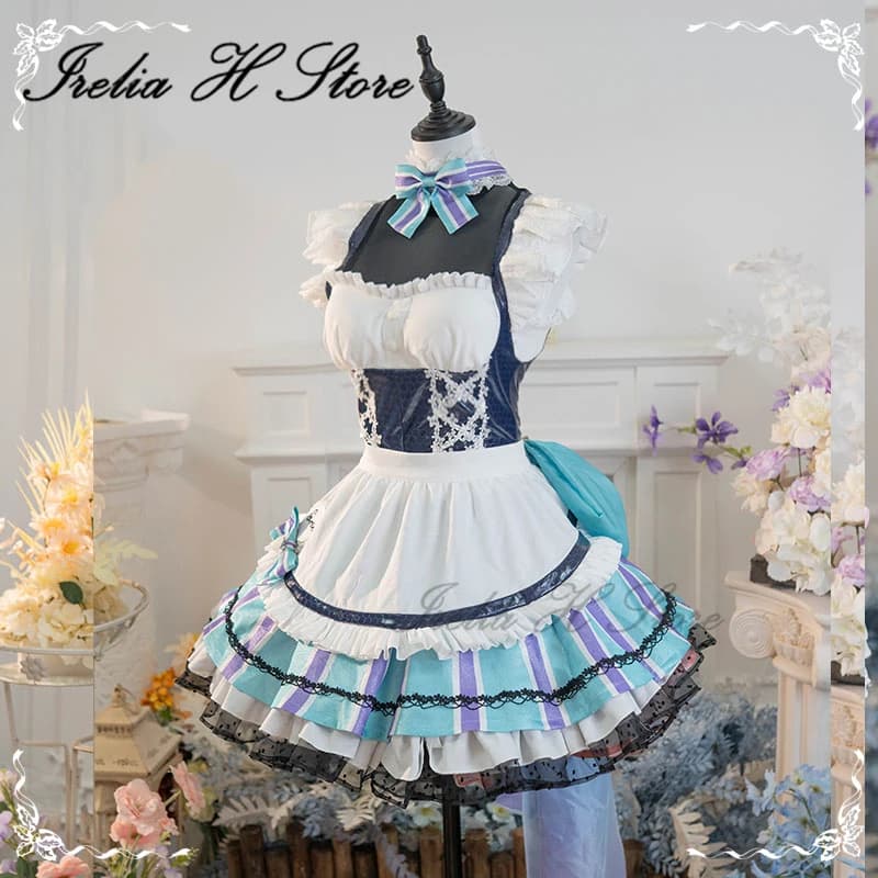 Irelia H Store NIKKE costume cosplay sirenetta per donna tuta sexy sirenetta cameriera costume da bagno abito da donna