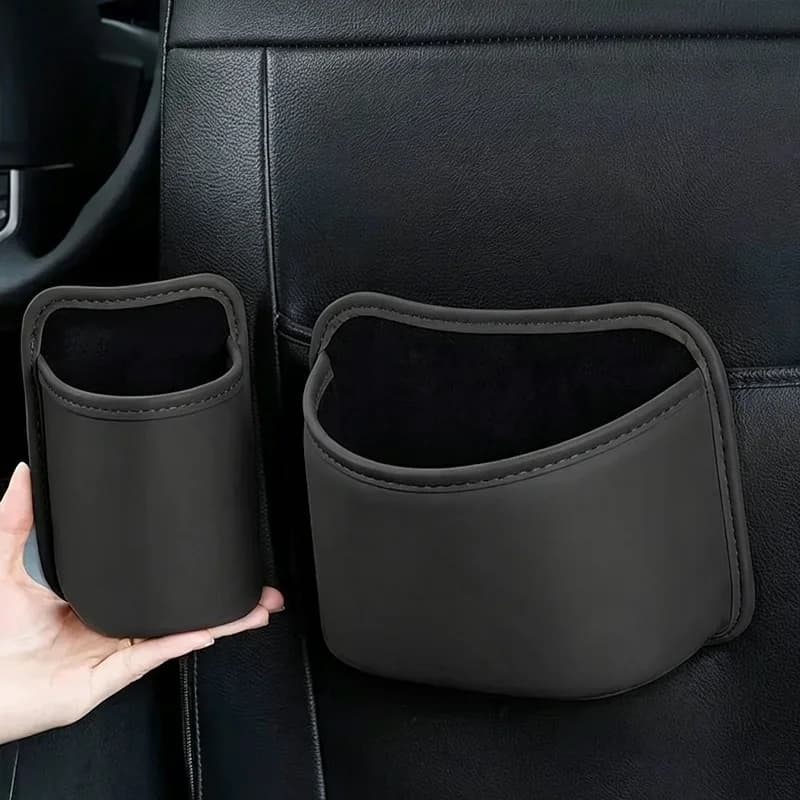 SEAMETAL Car Door Cup Holder Storage Bag Universal Back Clip Design Drink Rack Organizer Box Waterproof Seat Back Storage Pocket