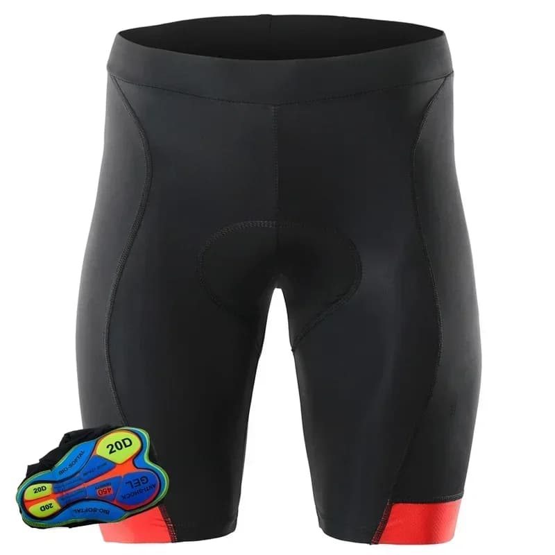 Men's Cycling Shorts MTB Cycling Bike 20D Wallet Padded Shorts MTB Men's Lycar Shorts Elastic Bike Trousers XXS-5XL