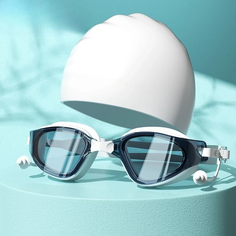 Swimwear High-definition swimwear anti-fog and waterproof with large frame Special equipment for underwater swimming