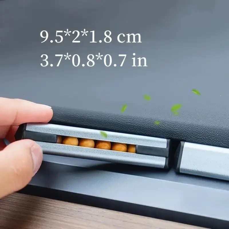Per Tesla Model 3/Y Deodorante per aromaterapia per auto - Design invisibile - Deodorante automatico Diffusore di fragranze compreso 2 borse