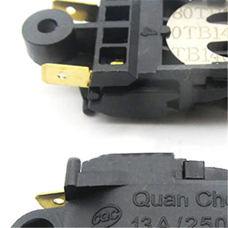 2 Pieces Thermostat Switch Black 13A/16A 250V for Electric kettle, Home Kitchen Accessories