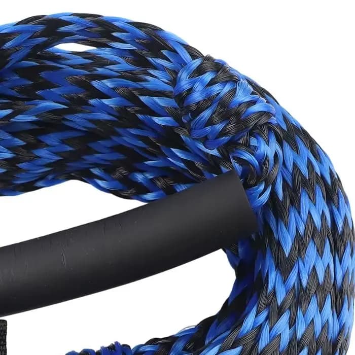Boat Tow Rope 60ft 3K Boat Tow Rope For Family Water Activities Supports 3 Riders Adjustable Anchor Ropes Surfing Bungee
