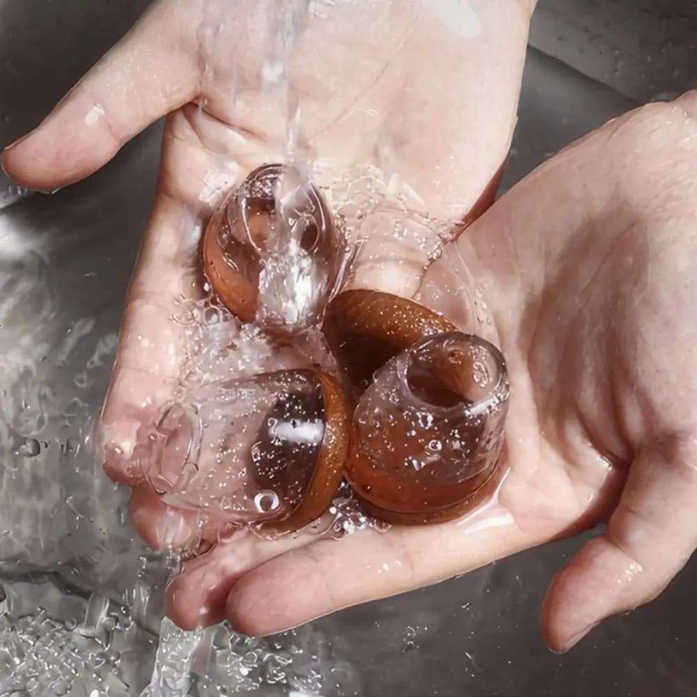 Protezioni per le gambe delle sedie in silicone materiale siliconico 15-25 ° Set di 8 tappi per gambe per mobili con superficie in feltro inclinata, design flessibile
