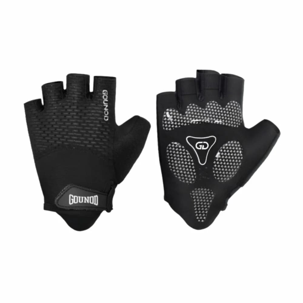 Guanti da ciclismo a mezze dita con imbottitura antiscivolo, guanti da bici antiurto con fascia da polso, comodi da indossare, guanti da fitness per palestra