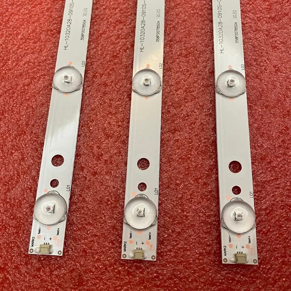 Striscia di retroilluminazione a LED 9LED da 620mm per 32/muslimaupunkt muslimate HL-10320A28-0901S-02 A3 358P207850B