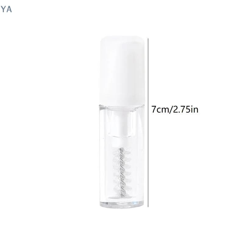 1 pcs Waterproof gel effect mask for extension eyelashes, with pointed applicator for fixing and styling