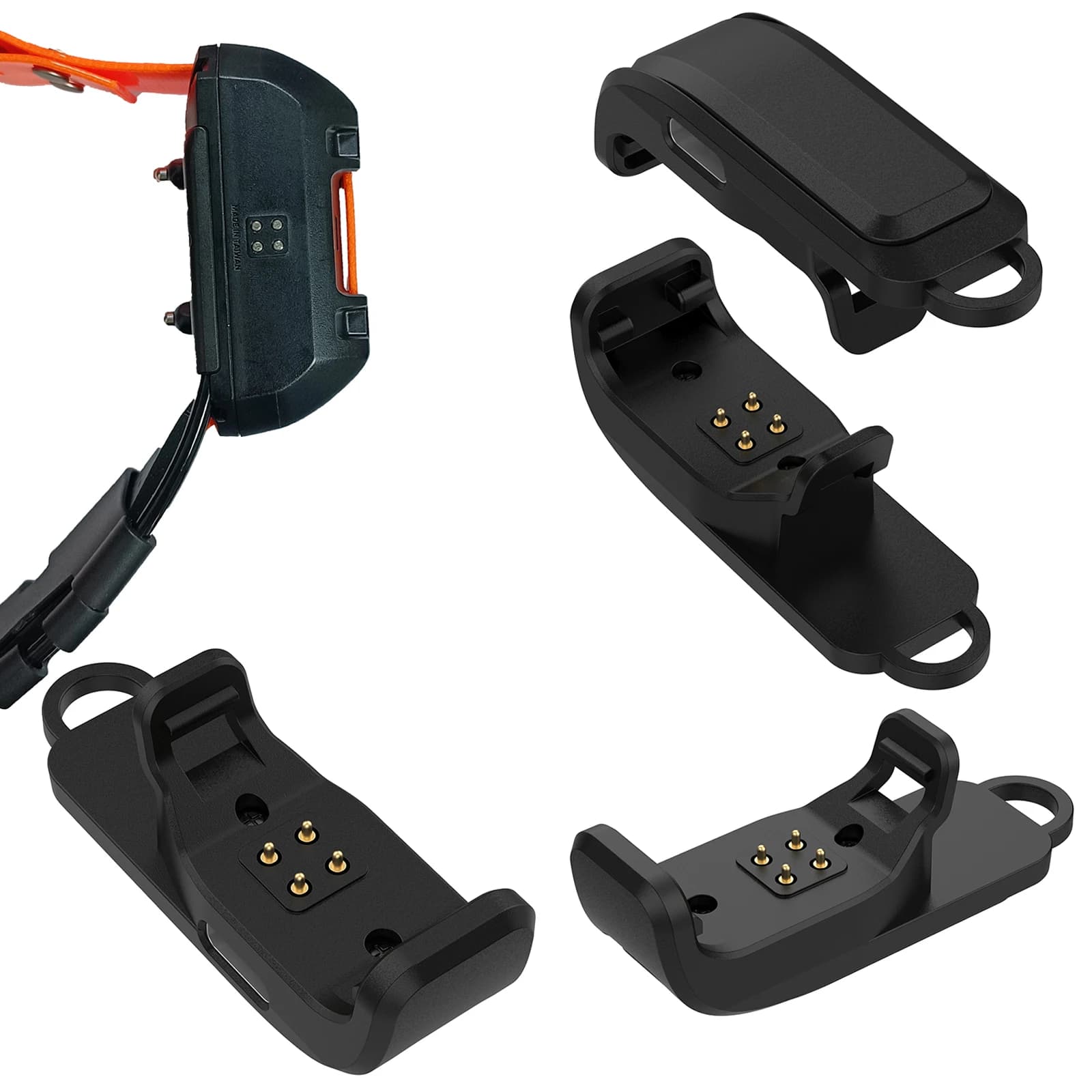 Cavo di ricarica di ricambio per collare per cani, adattatore di alimentazione, clip di ricarica per collare da addestramento Garmin T20 TT25, accessorio per collare per cani