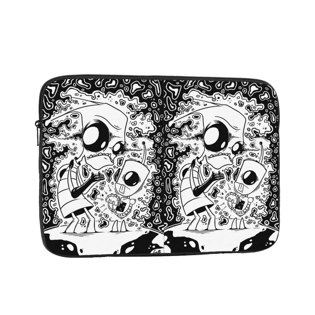 Custodia antiurto 12" 13" 15" 17" Custodia per laptop Invader Zim Custodia per notebook con personaggi dei cartoni animati