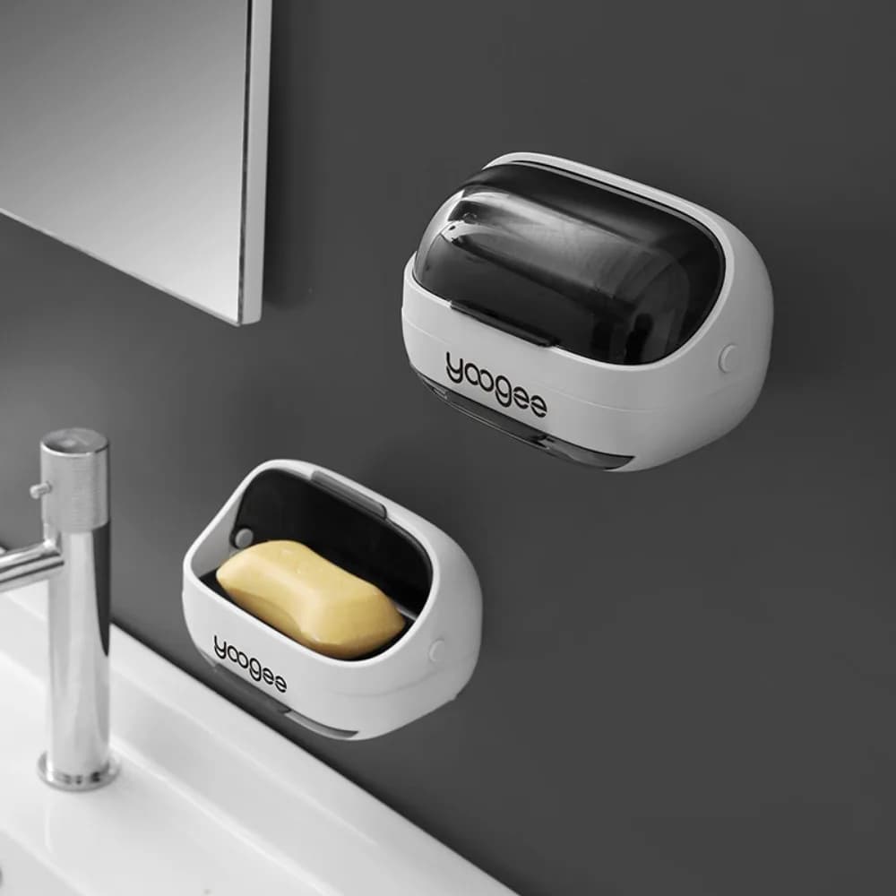 Eco Friendly Space Bathroom Shelf Shower Storage Soap Saver Travel Plastic Bedroom Organizer Make Up Organizer Box