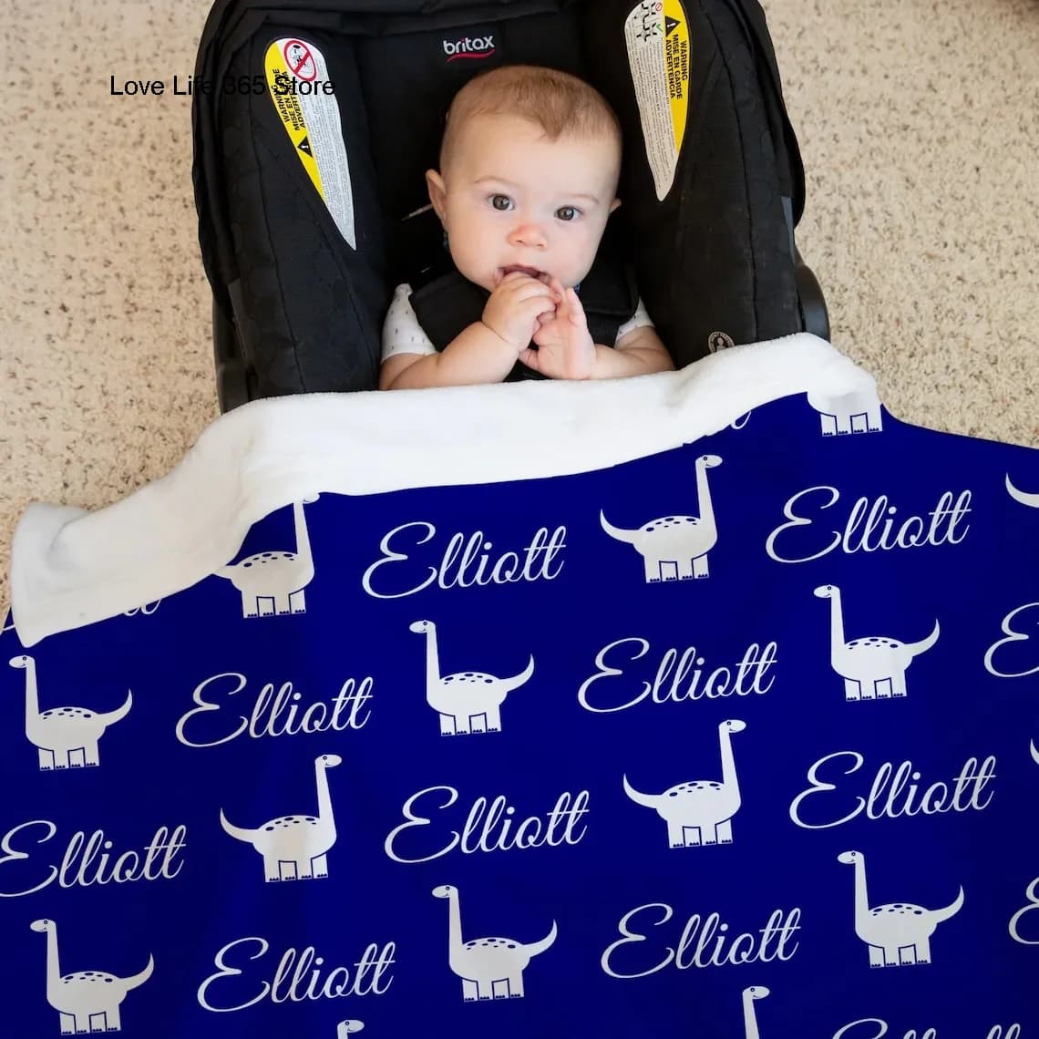 36 colori Nome personalizzato Coperta Flanella Regalo Neonati Bambini Copertura personalizzata Morbido tessuto in poliestere in pile per viaggi in campeggio
