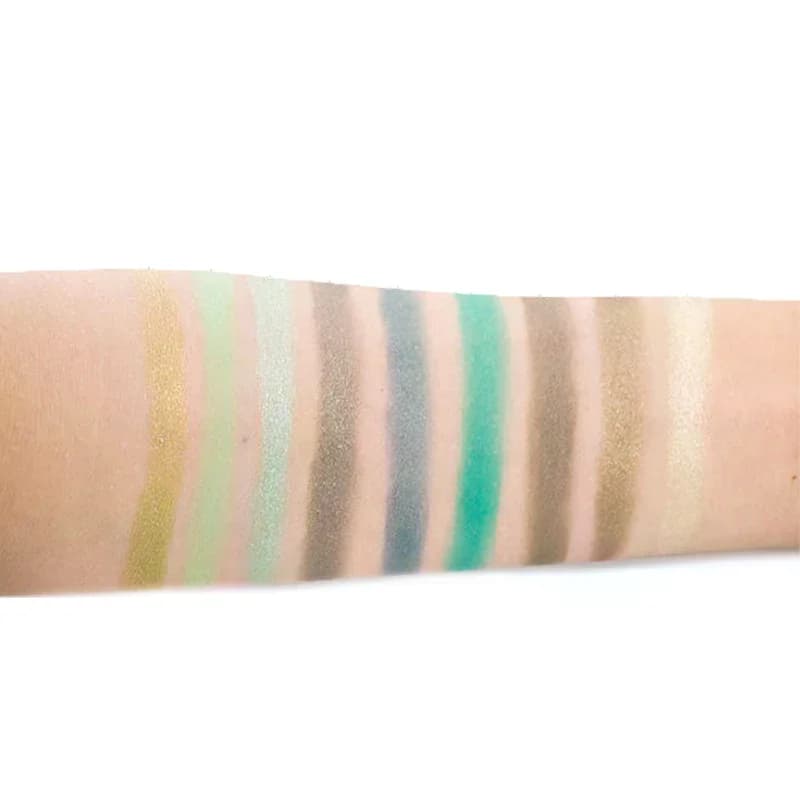 Palette Nude 9 Colors, Opaca Powder and Shimmer, New Colors Hot Terrosis for Makeup Eyes