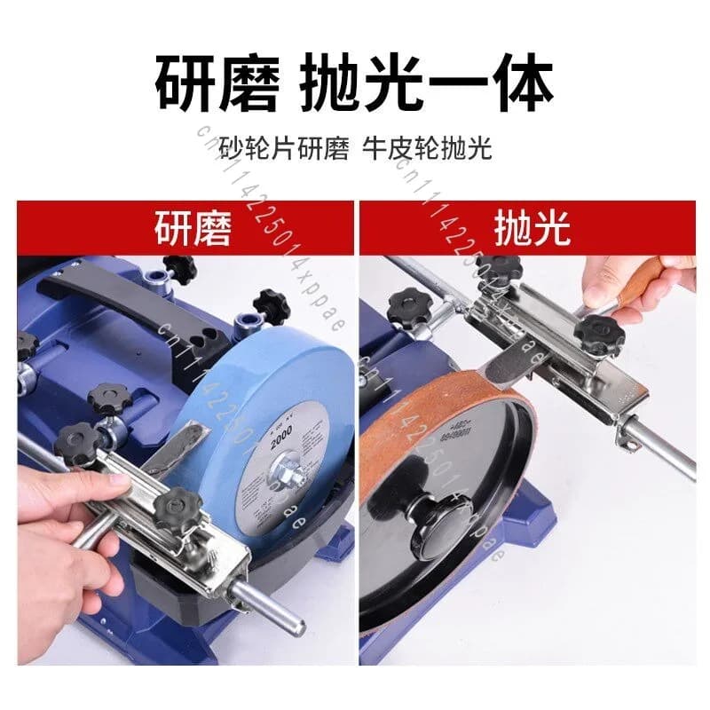 8 Inch Electric Low-Speed Grinder for Kitchen/Woodworking Engraving Tools H8 Precision Water-Cooled Knife Sharpener