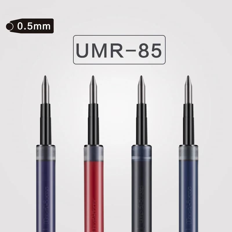 12 Pz/lotto Uni-Ball Signo UMR-83 UMR-85 Ricarica per UMN-105 UMN-152 UMN-207 Penna A Inchiostro Gel 0.5 Mm Materiale Scolastico Kawaii