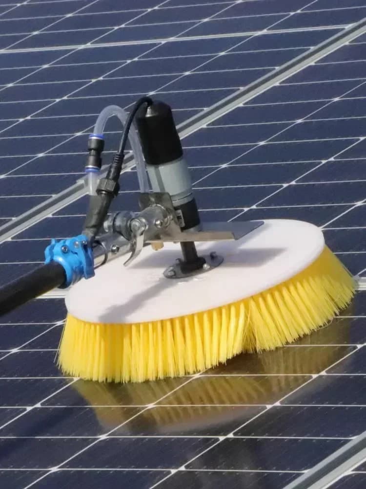 Macchina per la pulizia dei pannelli solari fotovoltaici Modulo fotovoltaico Attrezzatura per la pulizia dei pannelli fotovoltaici del tetto
