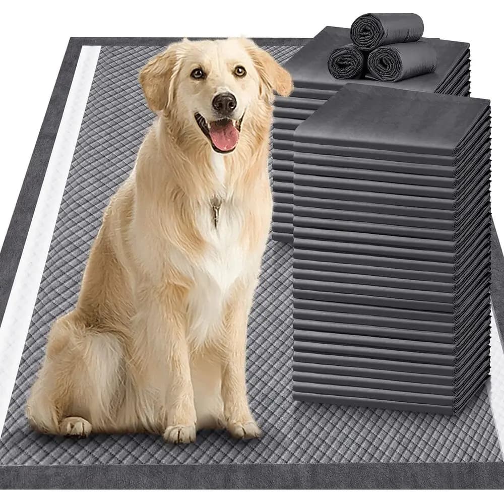 Tappetini Assorbenti per Addestramento Cani Extra Large XXL, Controllo Odori, 9 Strati, Ultra Assorbenti, Asciugatura Rapida
