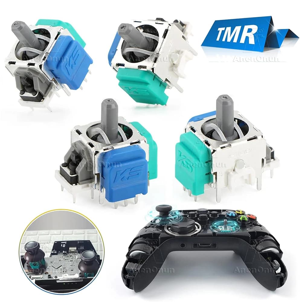Joystick elettromagnetico TMR per controller Xbox Thumbstick No-Drift Upgrade Joystick di ricambio Gamepad Kit sensore analogico 3D