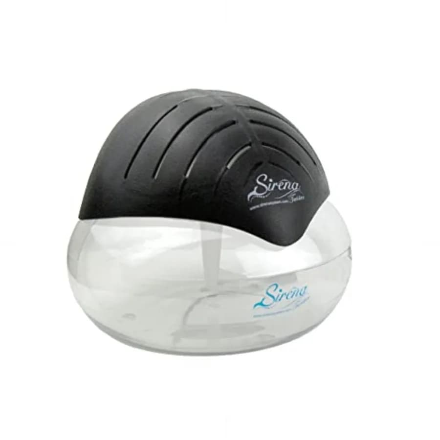 Purificatore d'aria Twister - Lavatore d'aria con filtro ad acqua per casa e ufficio - Diffusore di aromi con oli essenziali e luce notturna a LED - Piccolo