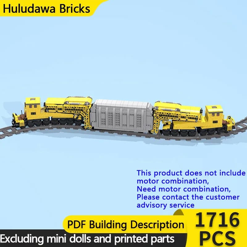 City Car Model MOC Building Bricks Heavy Duty Gooseneck Wagons Modular Technology Children Holiday Gifts Assemble Toys Suit