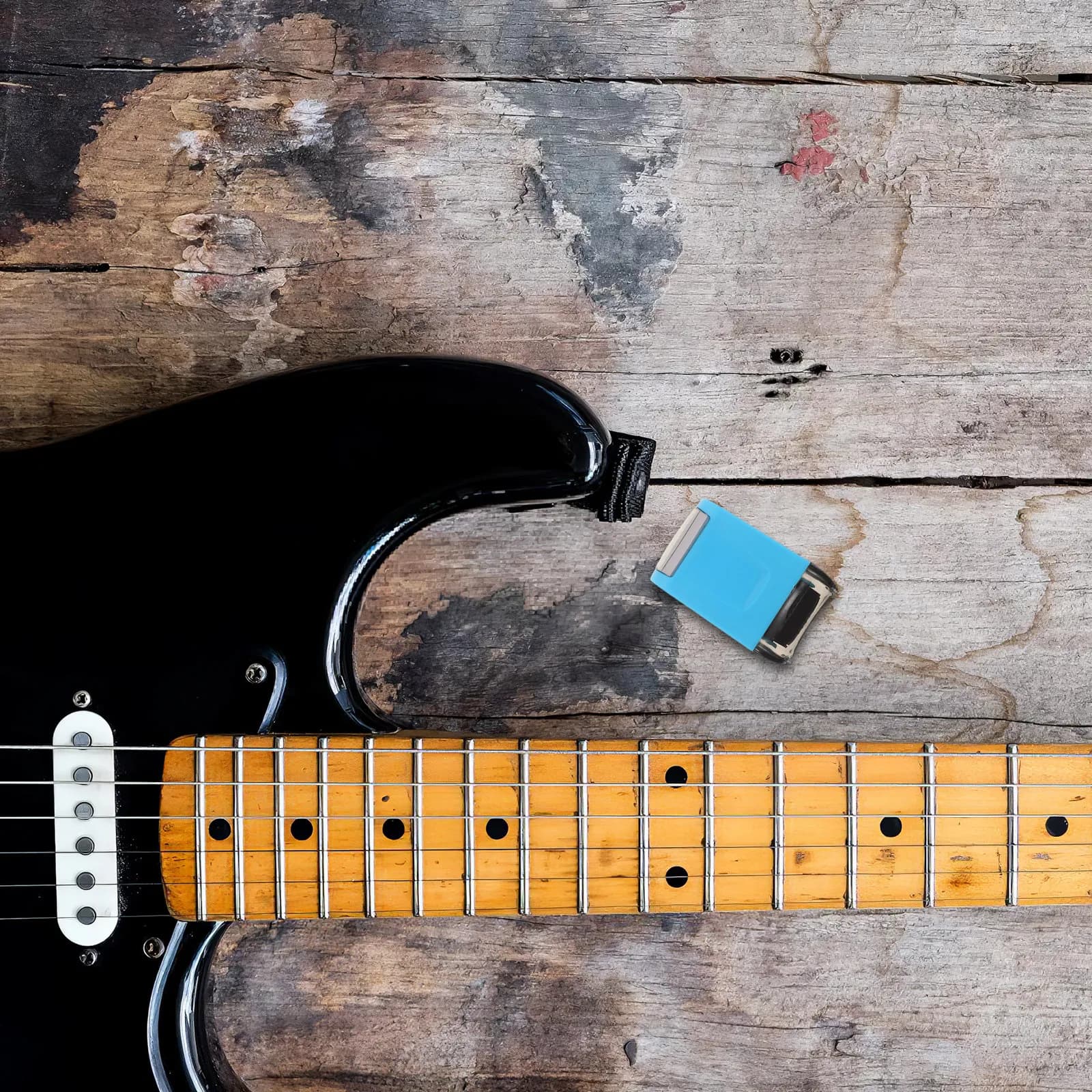 Timbro Autoinchiostrante a Rullo per Notazione Musicale (Linee Staffa) per Chitarra, Ukulele, Notazione Cinque Linee - Ideale per Insegnanti, Aula, Uso Domestico