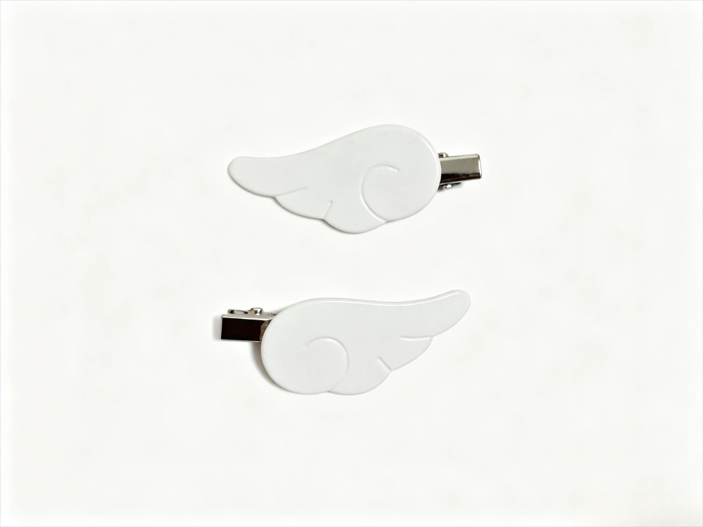 ●1Pair Cute Sweet Japanese Style Y2K Angel Wing Hair Clip Hairpin Barrettes Hairgrip Headdress Headwear Ornaments Accessories